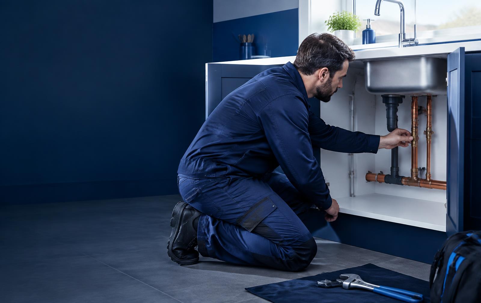 Caledonia Plumbing & Heating fictional website concept